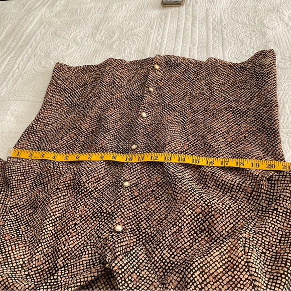 APOSTROPHE, ANIMAL PRINT BLOUSE AND MATCHING SKIRT, SIZE: L - Picture 6 of 12